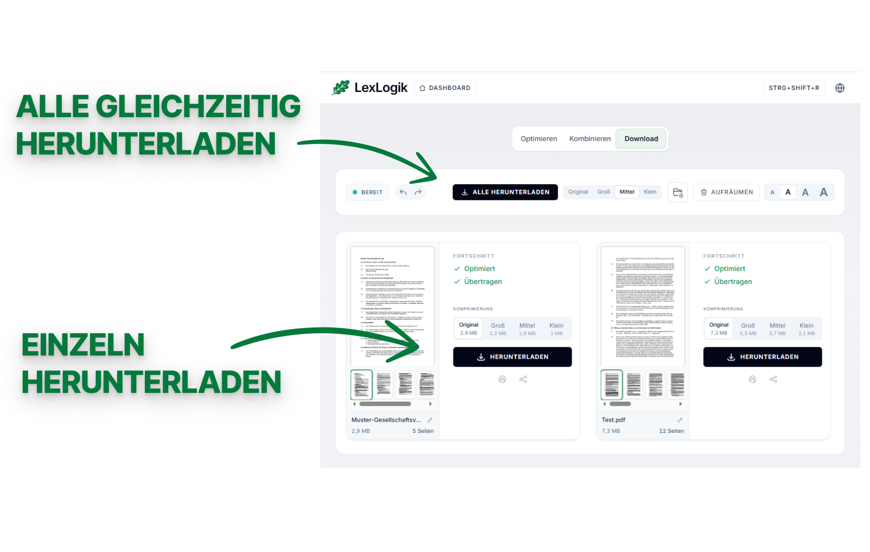 Dateien umbenennen